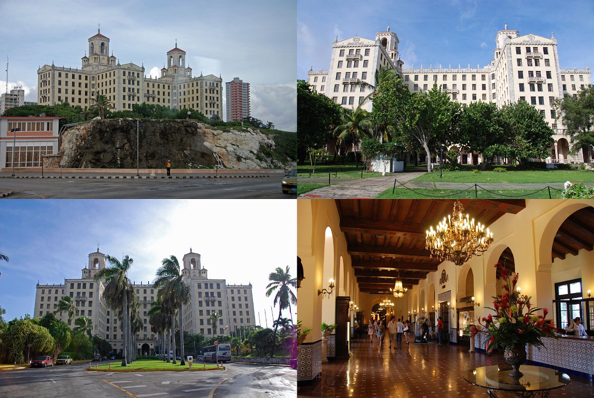 22 Cuba - Havana Vedado - Hotel Nacional Outside and Lobby